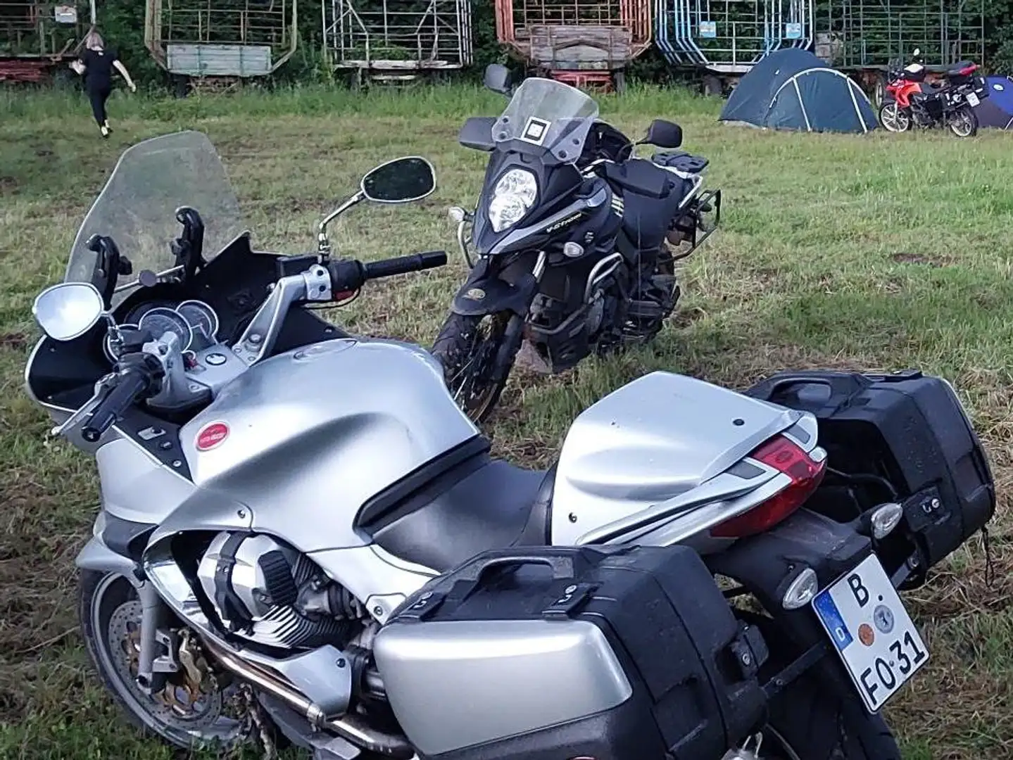 Moto Guzzi Norge 850 Polizeimotorrad Silber - 2