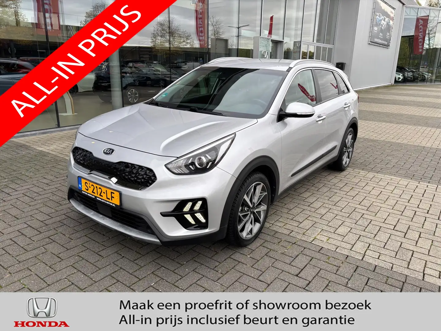 Kia Niro 1.6 GDi Hybrid 141pk DynamicLine | Adap.Cruise | P Zilver - 1