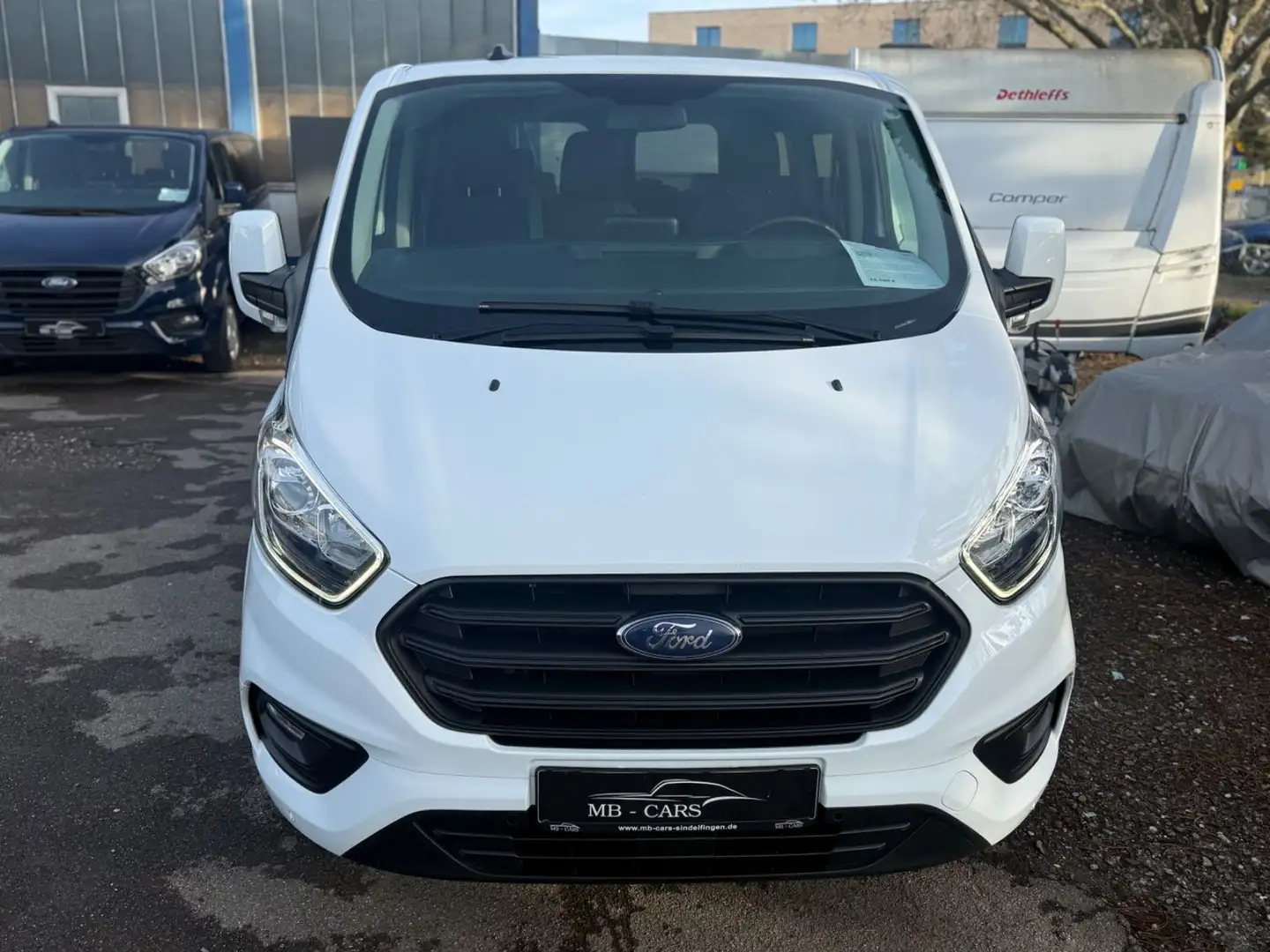 Ford Transit Custom *NAVI*9-SITZER*PDC Weiß - 2