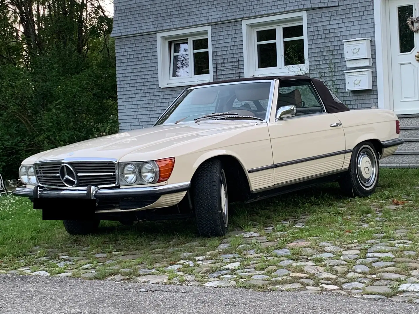 Mercedes-Benz SL 450 US V8 - Roadster-restauriert-Motor revidiert Бежевий - 1