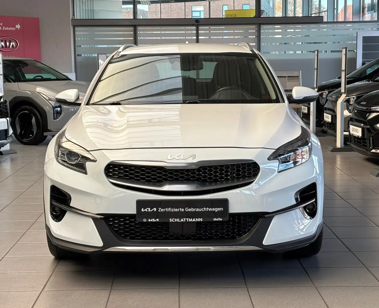 Kia XCeed 1.5 Benzin "Spirit" *LED* Navi * Allwetter*RFK* Blanc - 2