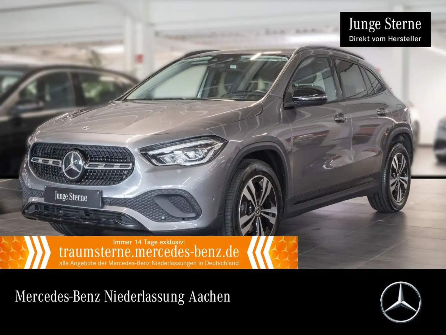 Mercedes-Benz GLA 200 PROGRESSIVE+NIGHT+LED+KAMERA+TOTW+7G Grau - 1