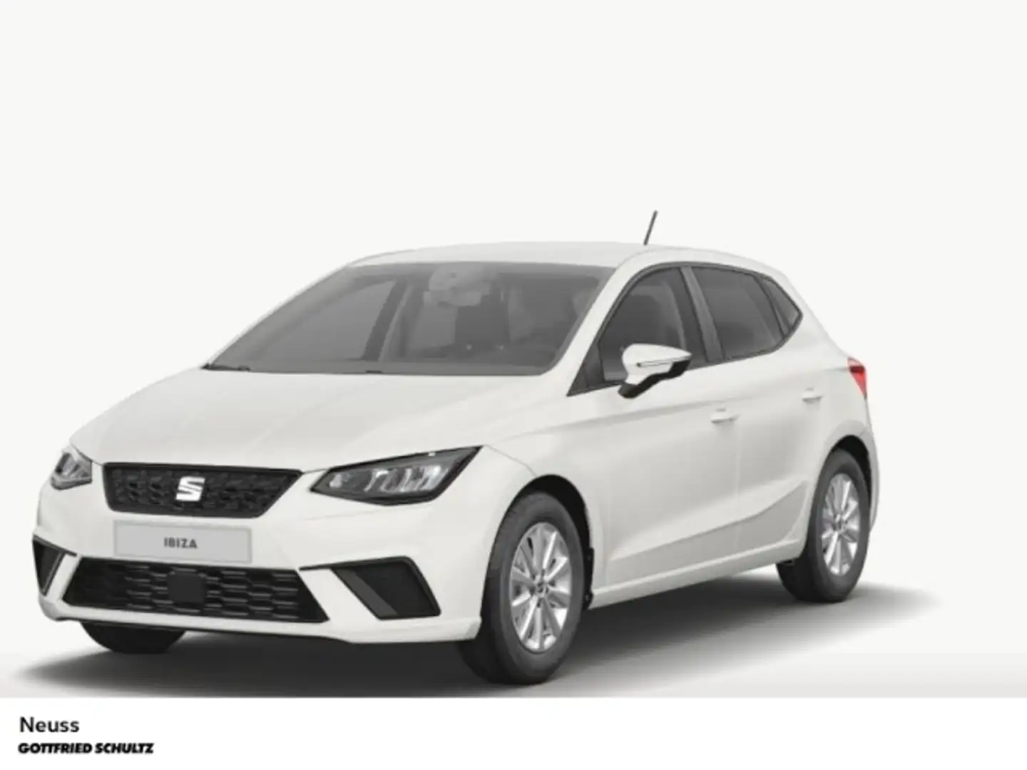 SEAT Ibiza Road Edition 1.0 MPI 80 PS 5-Gang Weiß - 1