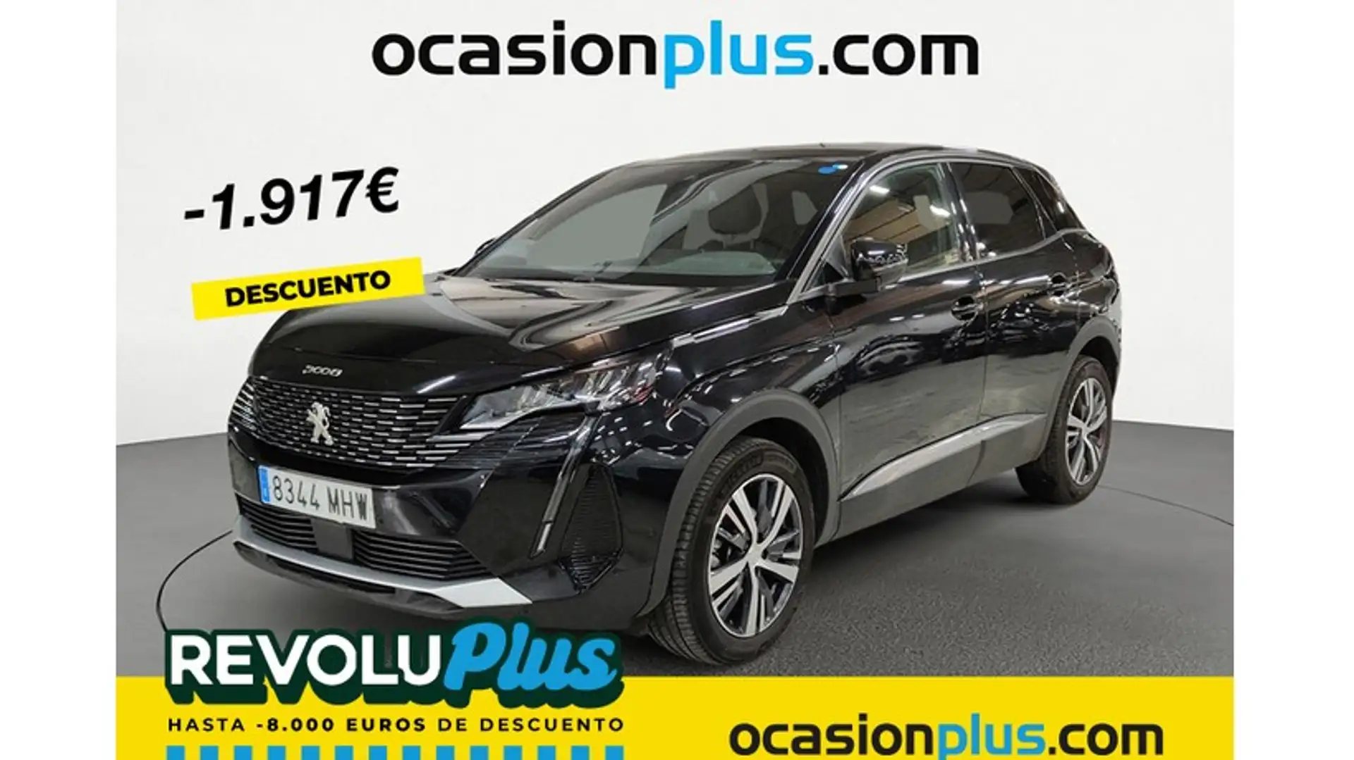 Peugeot 3008 1.2 PureTech S&S Allure 130 Schwarz - 1