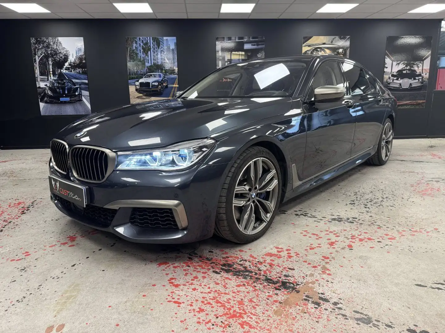 BMW 745 VI M760LiA xDrive 610ch Exclusive Gris - 1
