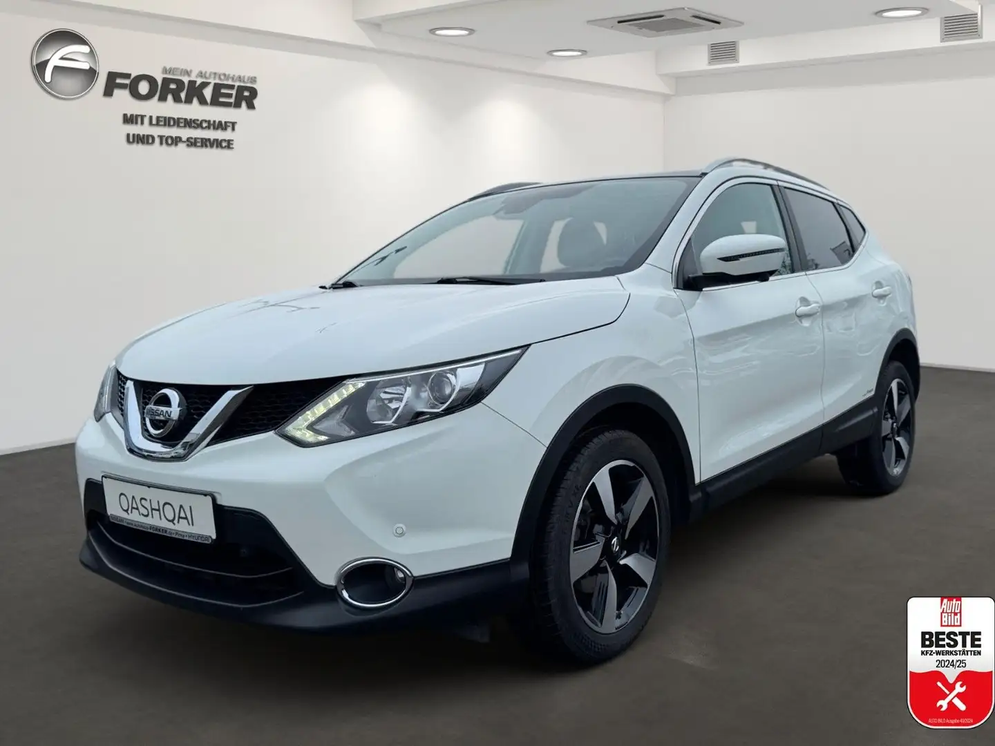 Nissan Qashqai 1.6 DIG-T N-Connecta 360° Winterräder Blanco - 1