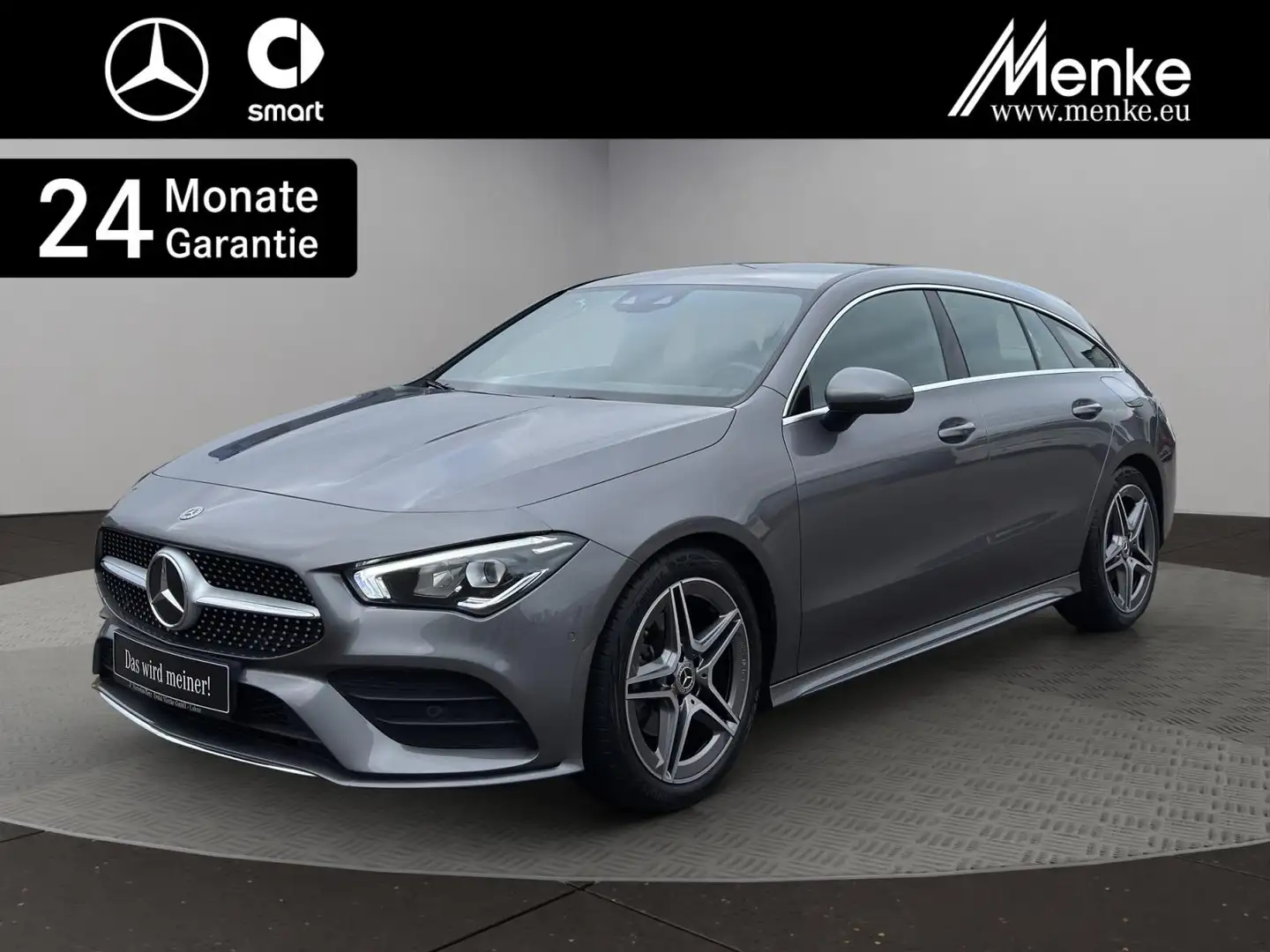 Mercedes-Benz CLA 200 d Shooting Brake AMG+LED+DAB+Carplay Gris - 1