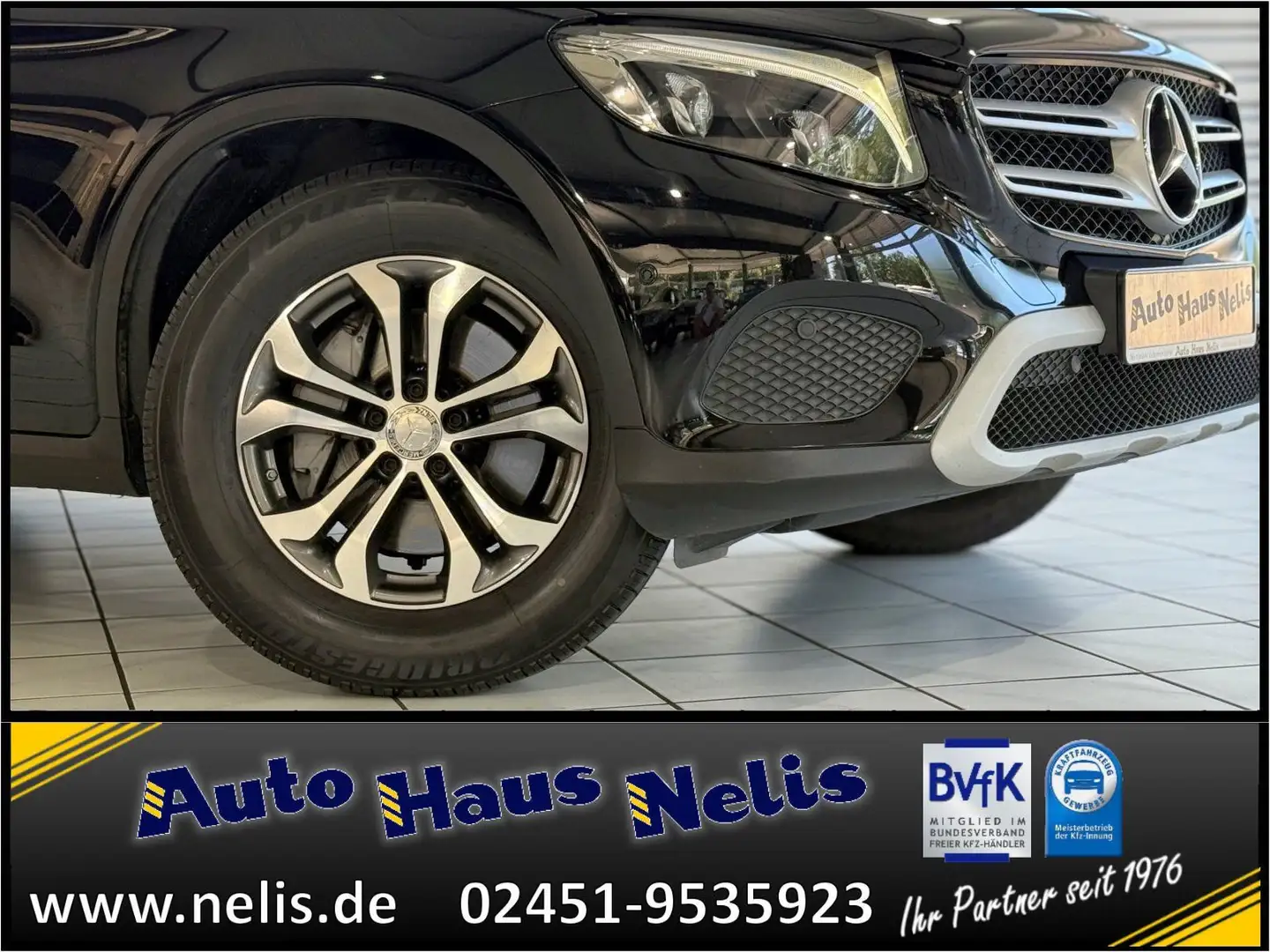 Mercedes-Benz GLC 220 d 4Matic Panorama Leder AHK Sitzheizung Schwarz - 2
