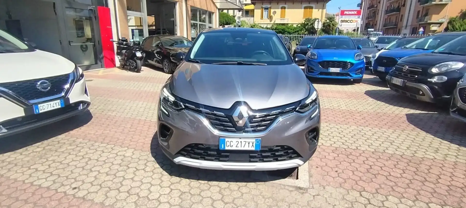 Renault Captur Mild Hybrid 140 CV Intens Grigio - 2
