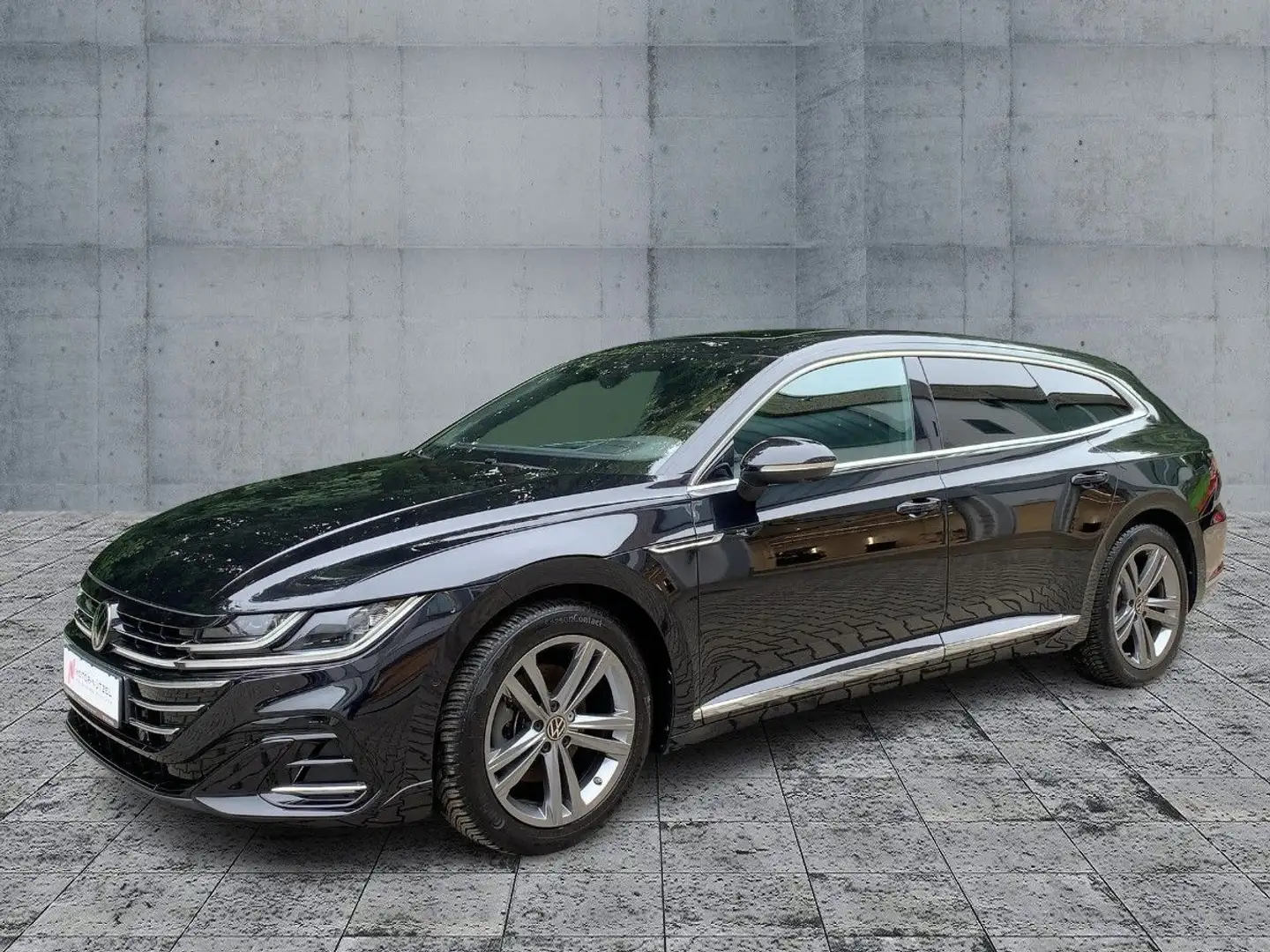 Volkswagen Arteon Arteon SB 2.0 TDI 4M DSG R-LINE IQ+NAVI+AHK+HuD Schwarz - 2