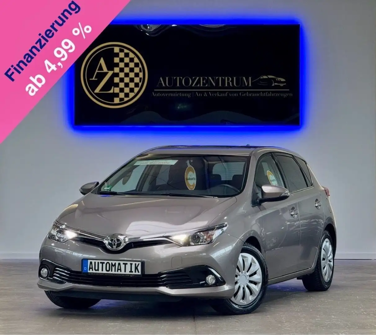 Toyota Auris Lim. Design Edition Automatik*2HND*NAV*RFK Goud - 1