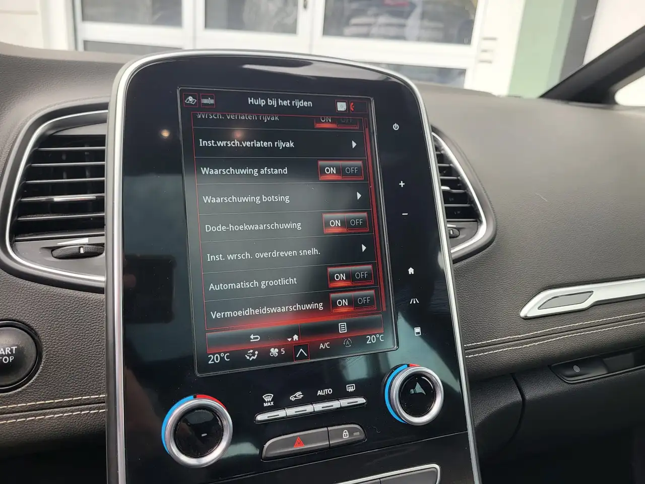 Renault Grand Scenic intens TCE140 EDC - Schaliegrijs 12