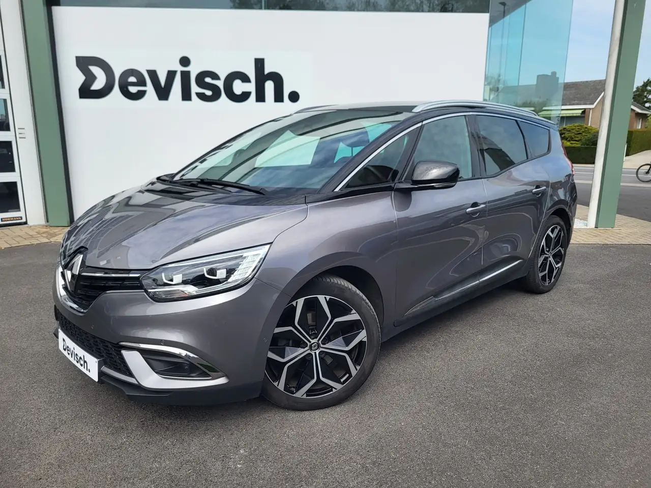 Renault Grand Scenic intens TCE140 EDC - Schaliegrijs 4