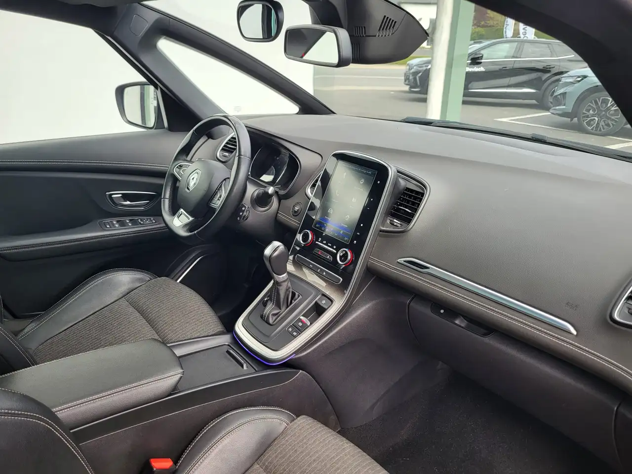 Renault Grand Scenic intens TCE140 EDC - Schaliegrijs 8