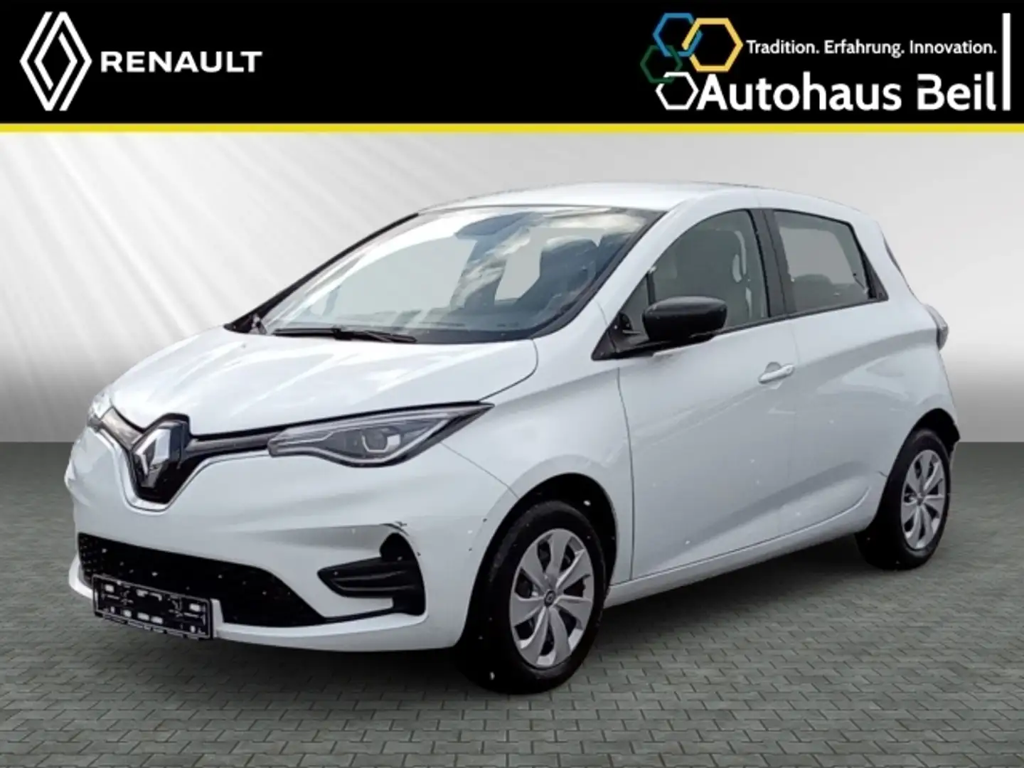 Renault ZOE LIFE Batteriekauf R110 Z Weiß - 1