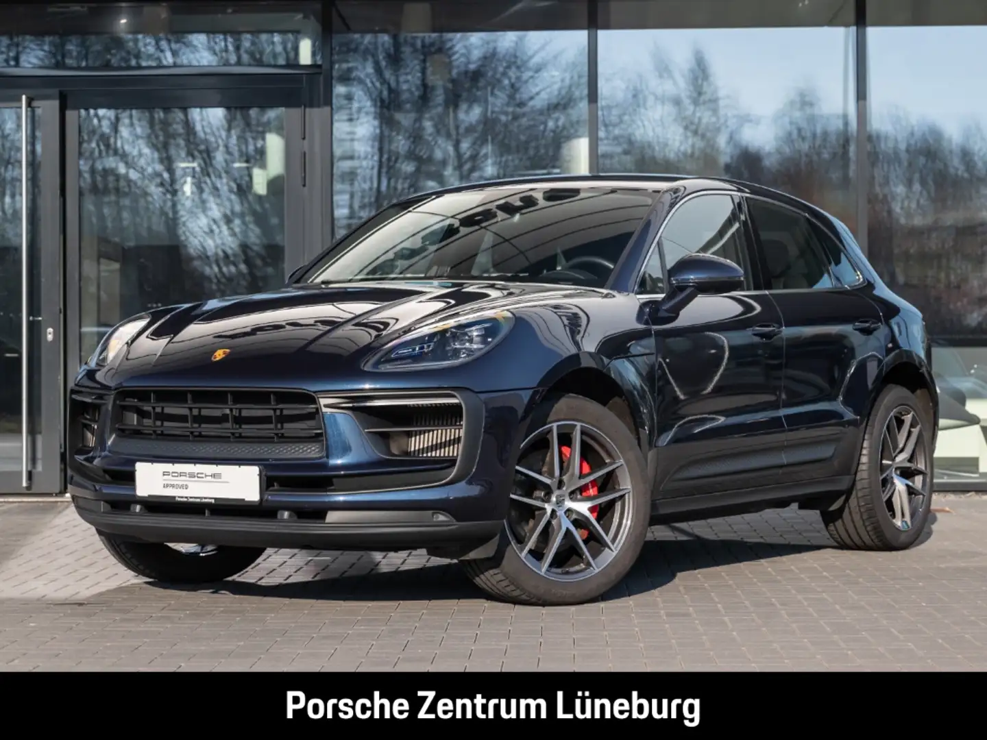 Porsche Macan S Sitzheizung Bordcomputer Apple CarPlay Blau - 1