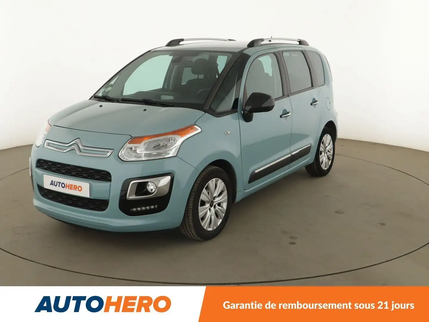 Citroen C3 Picasso 1.6 Blue-HDi Exclusive Bleu - 1