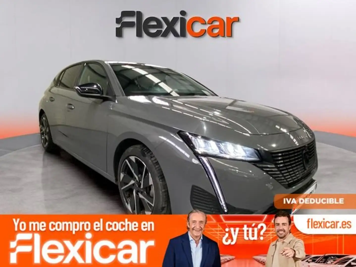 Peugeot 308 1.2 PureTech S&S Allure 130 Gris - 1