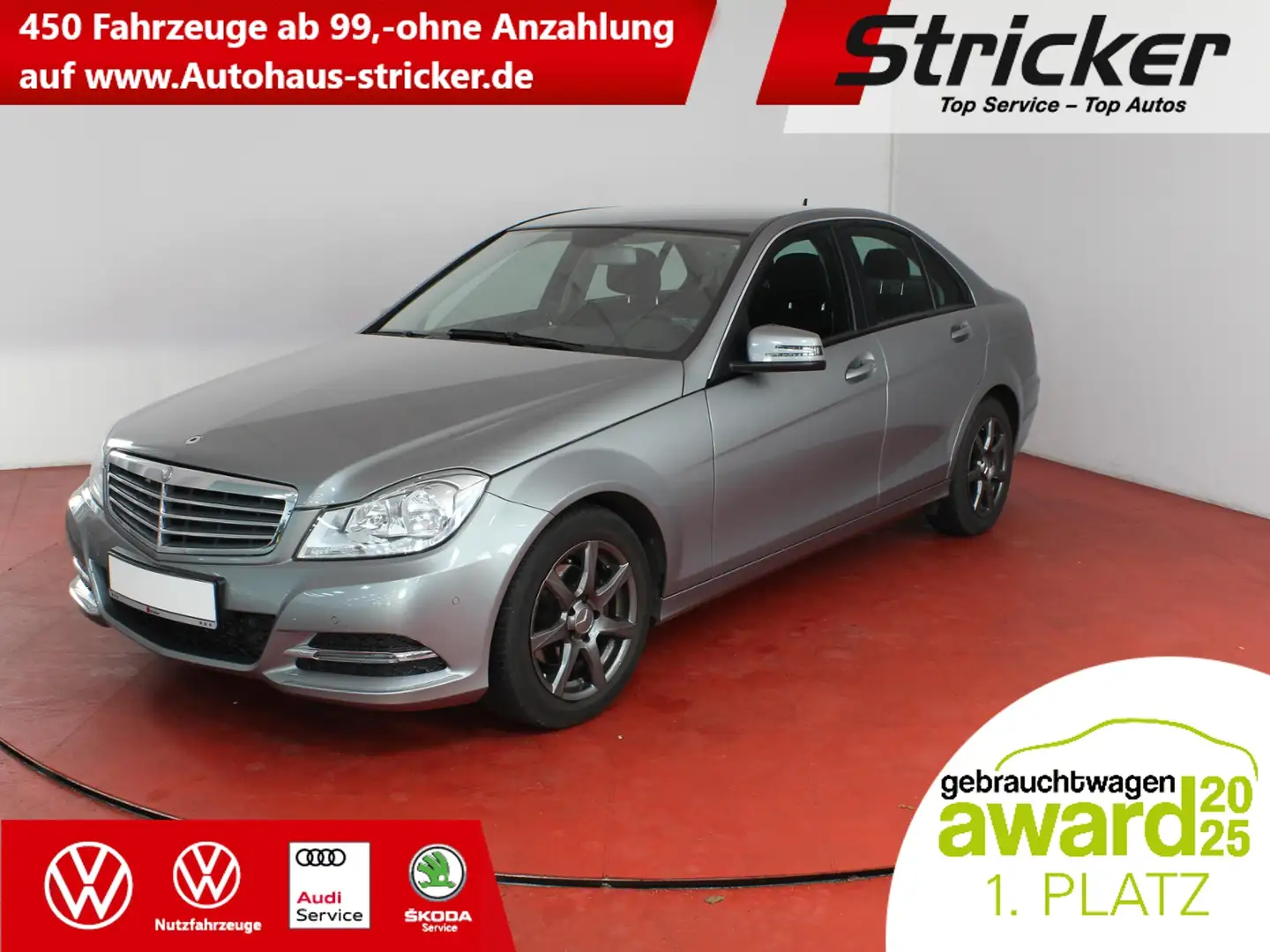 Mercedes-Benz C 180 CGI Classic TÜV bis 02/2026 PDC Silber - 1