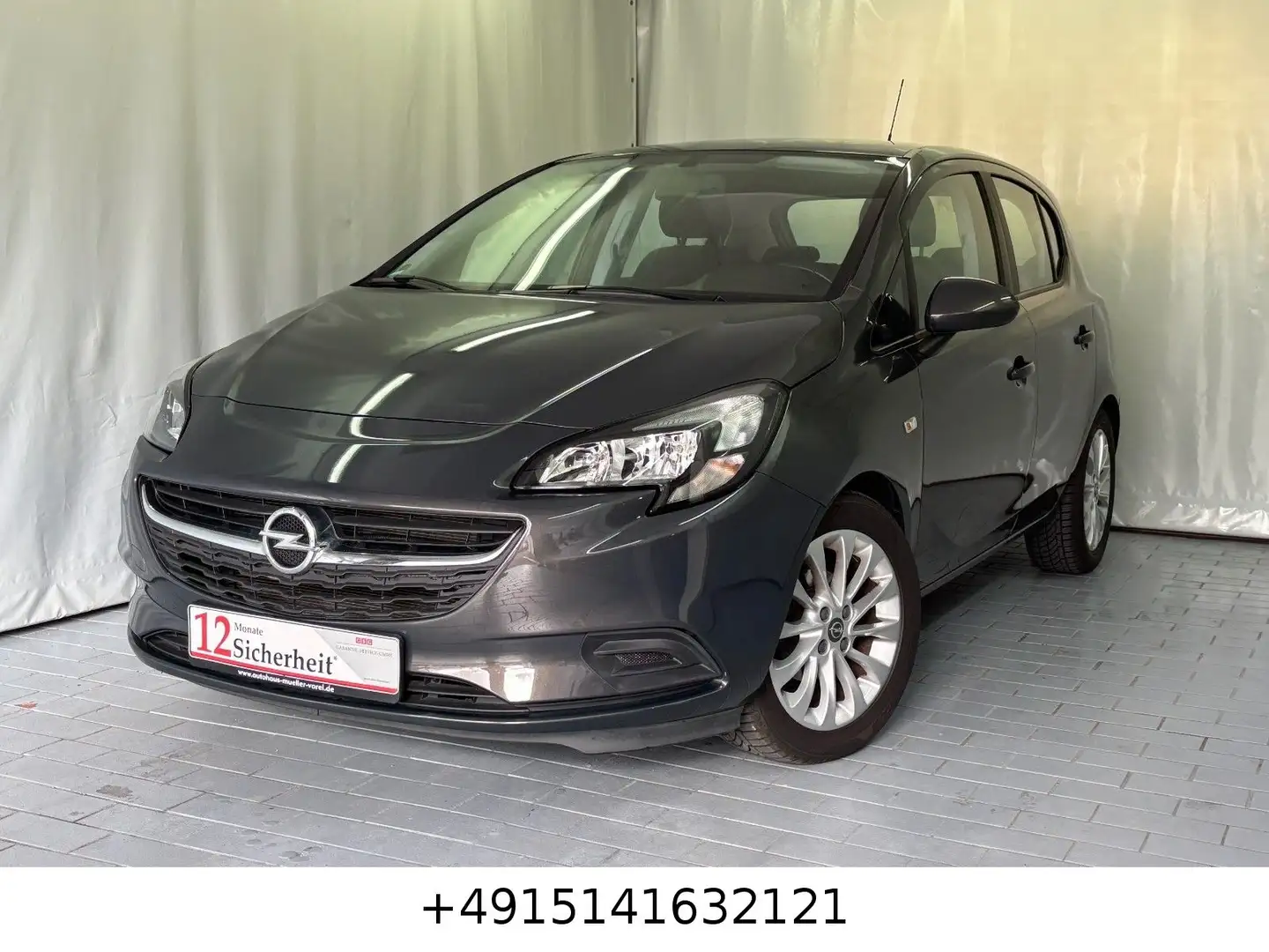 Opel Corsa E  Automatik/AHK/ Allwetter/ALU Gris - 1