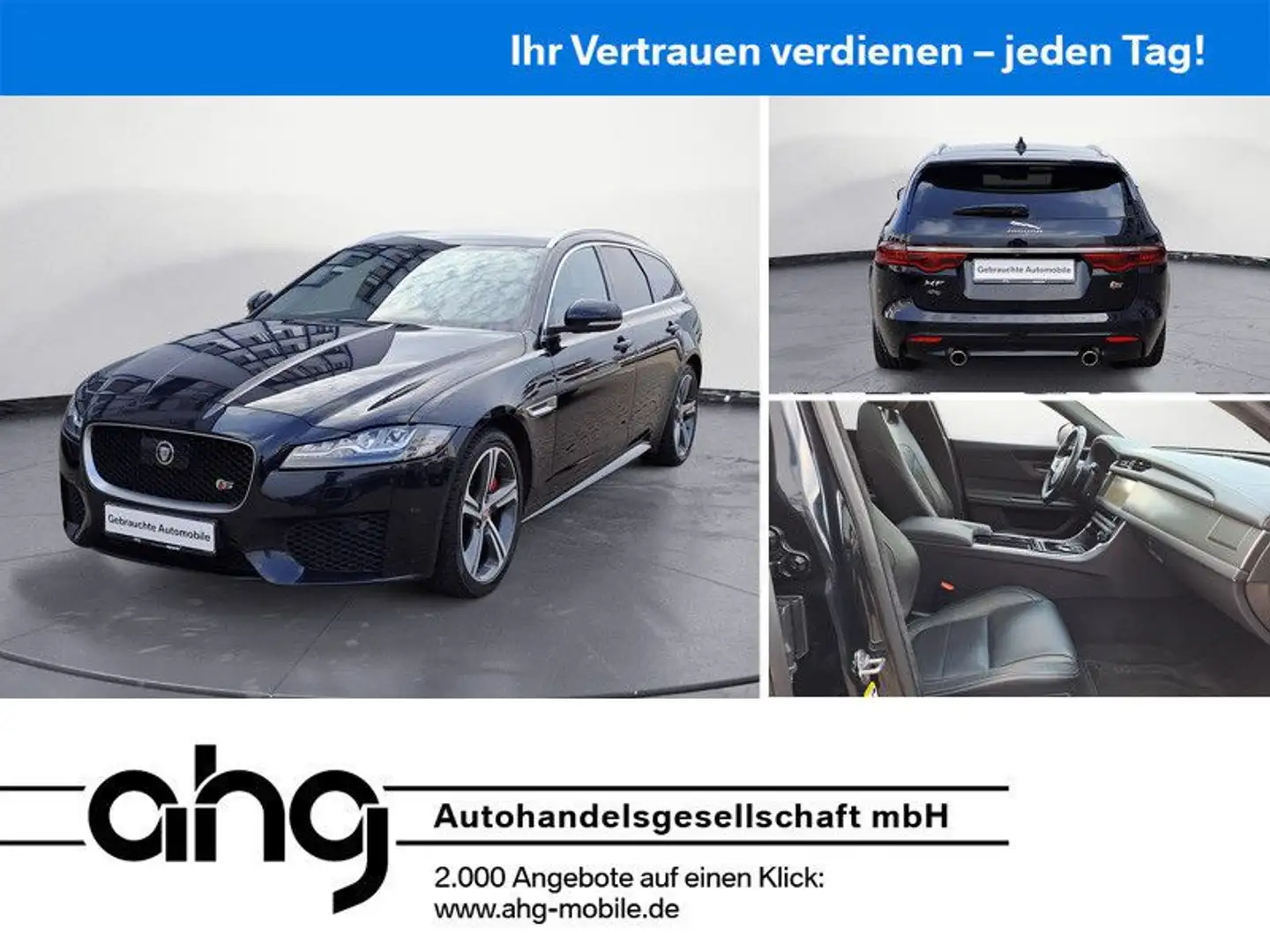 Jaguar XF 30D First Edition Sportbrake Automatik Tempom Nero - 1