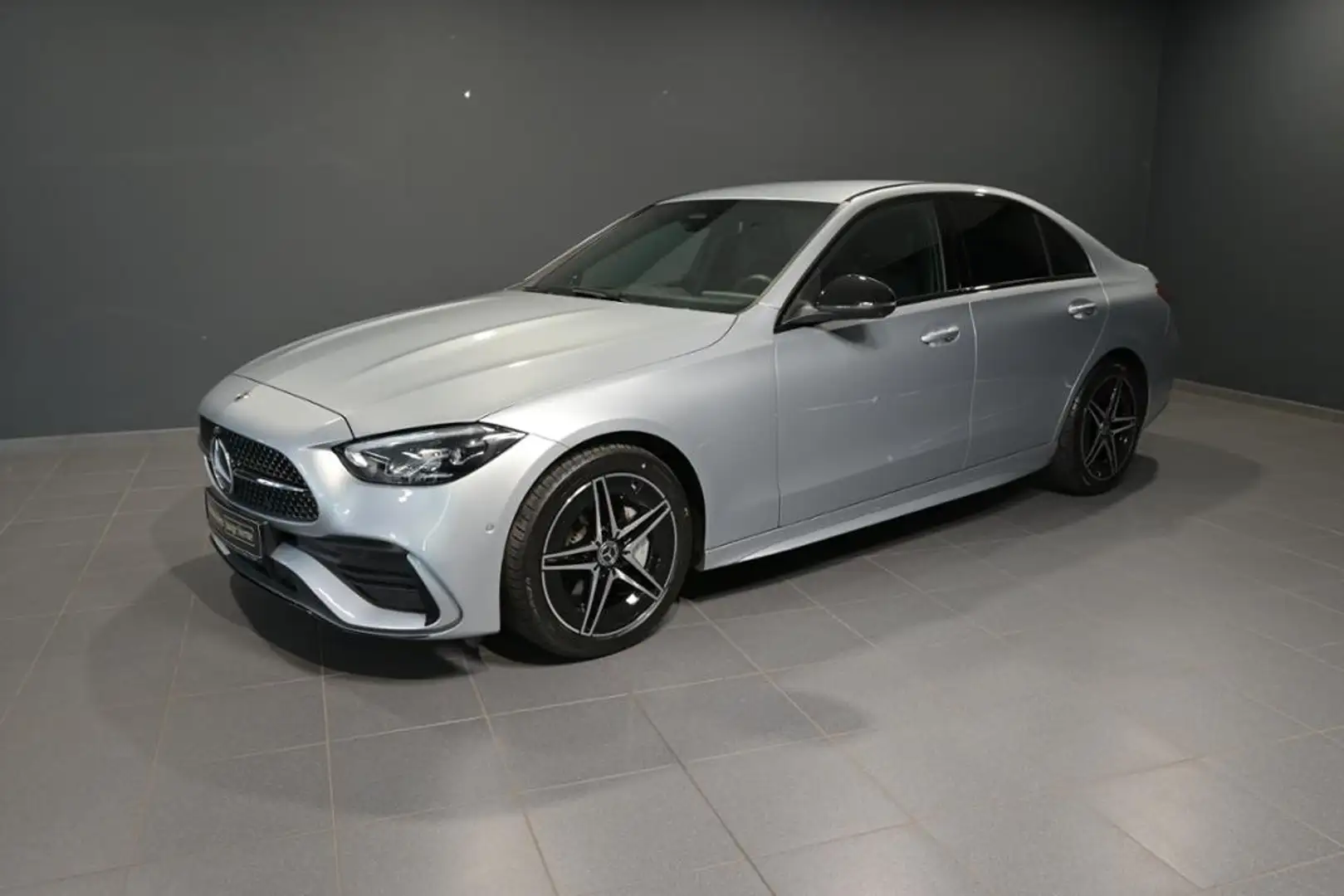 Mercedes-Benz C 300 d AMG/LED/NAVI/360'/SOUND/NIGHT/TOTW/SHZ Silber - 1