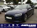 Audi A4 Avant 40 TDI quattro S line KAMERA/NAVI/SFW Blauw - thumbnail 1