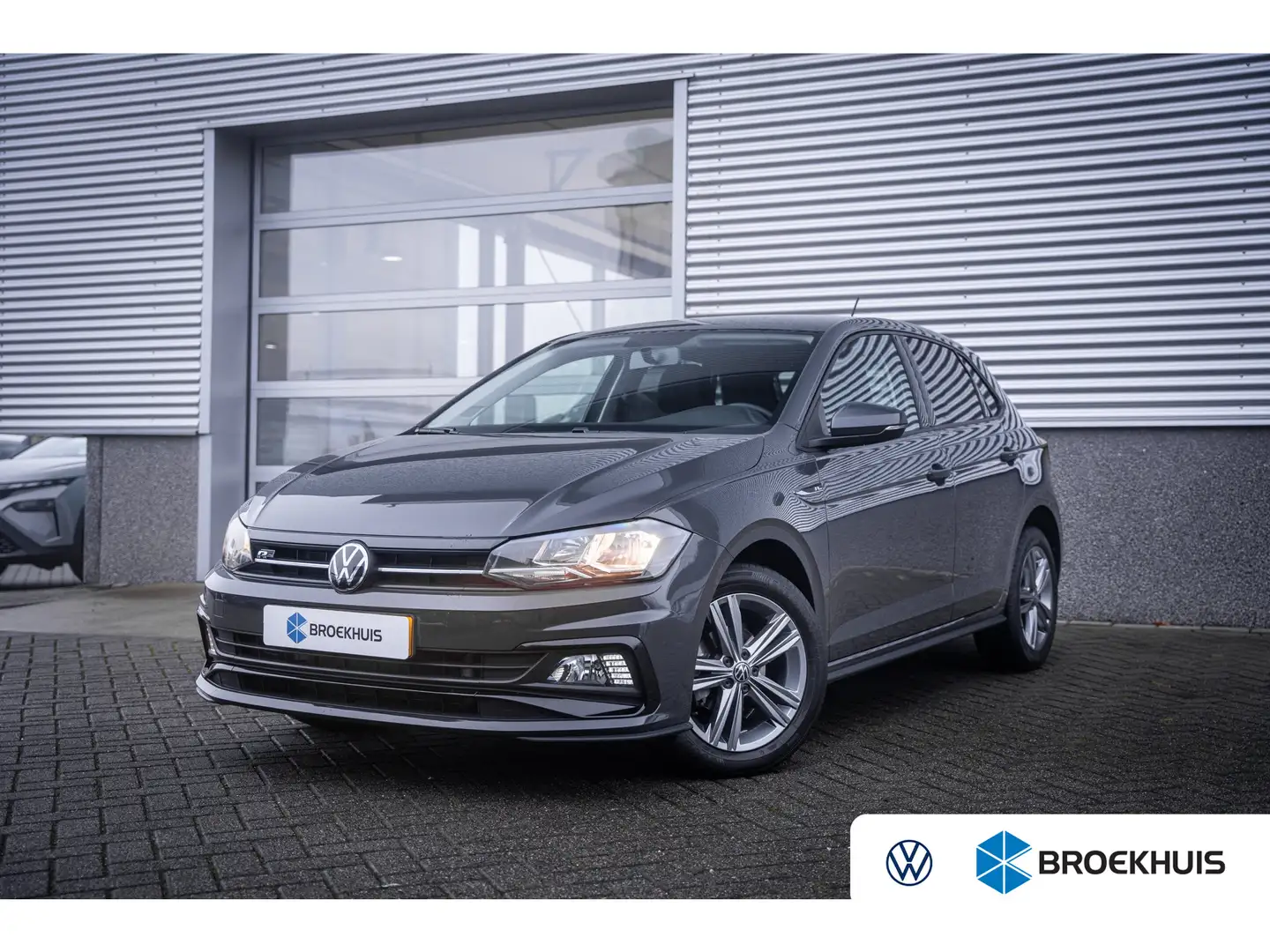 Volkswagen Polo 1.0 TSI R-Line Edition | Apple Carplay/Android Aut Gris - 1
