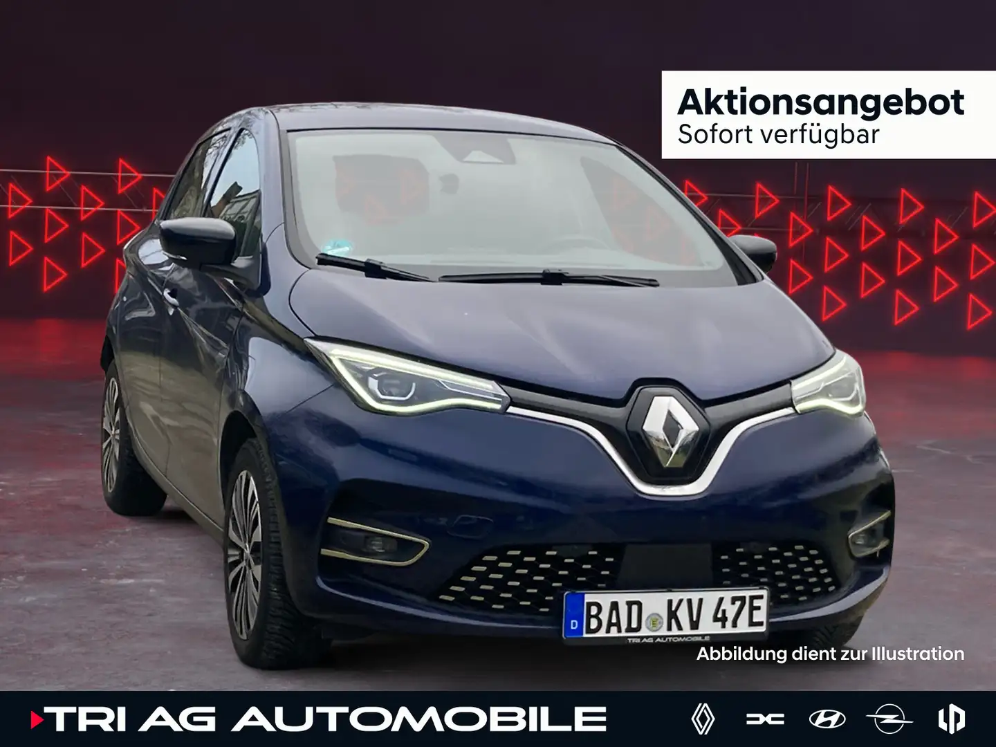 Renault ZOE Zoe Iconic EV50 135hp Ganzjahresreifen 16-Zoll- Blau - 1