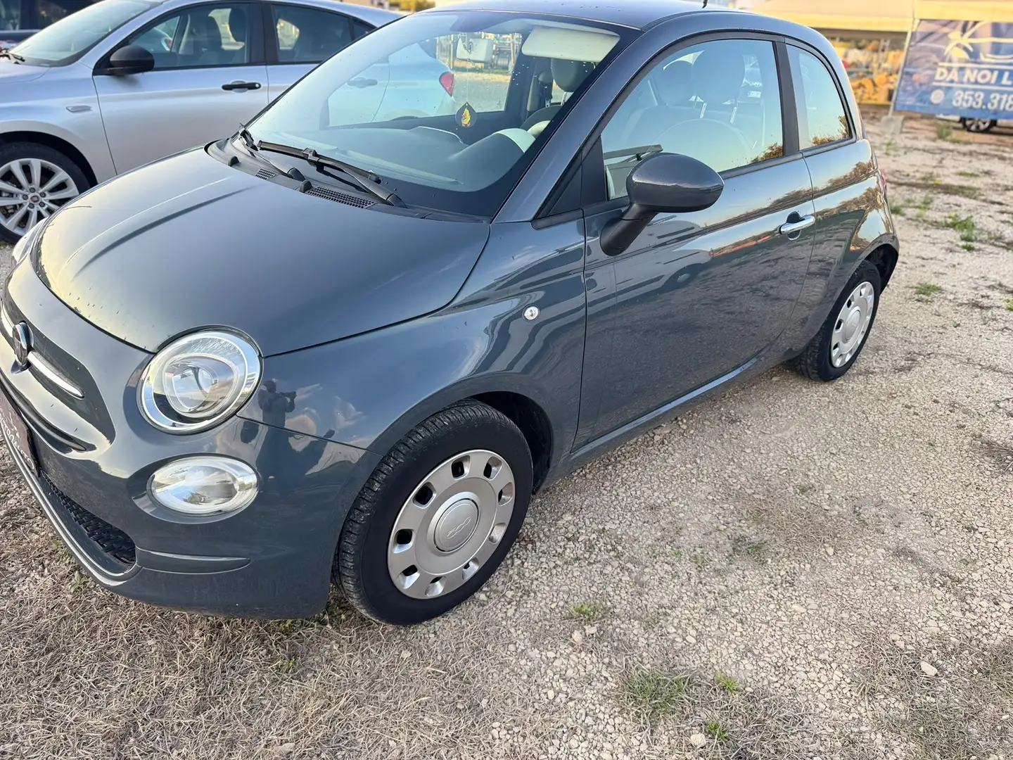Fiat 500 1.2 Pop 69cv Bleu - 1