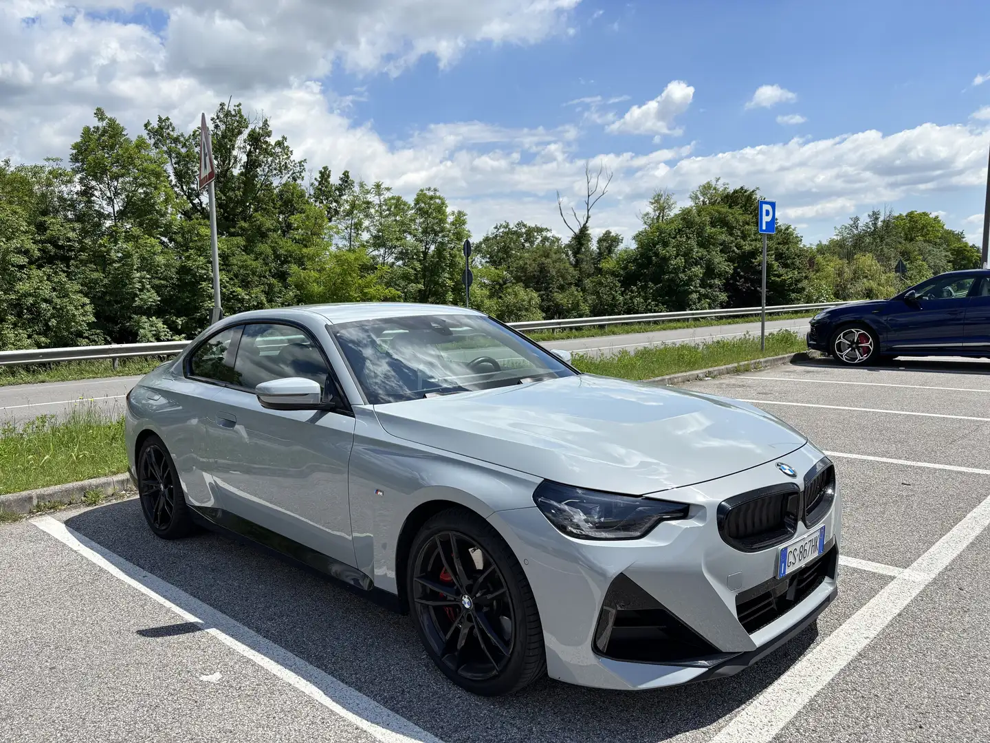 BMW 230 230i Coupe MSport auto Šedá - 1