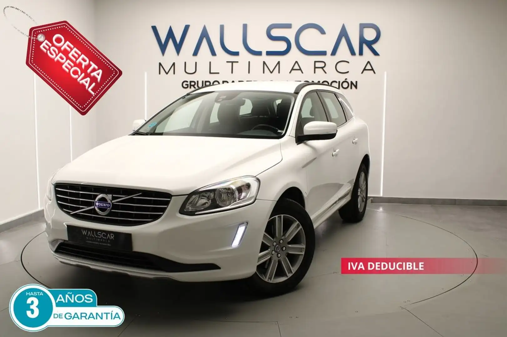 Volvo XC60 2.0 D3 R-Design Momentum Blanco - 1