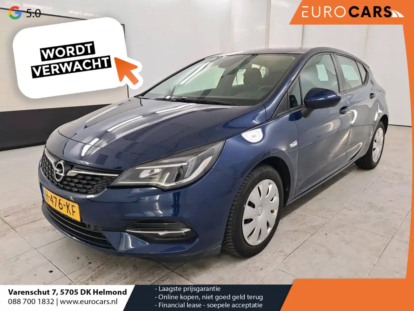 Opel Astra 1.2 Business Edition Climate control Navigatie Cru Bleu - 1