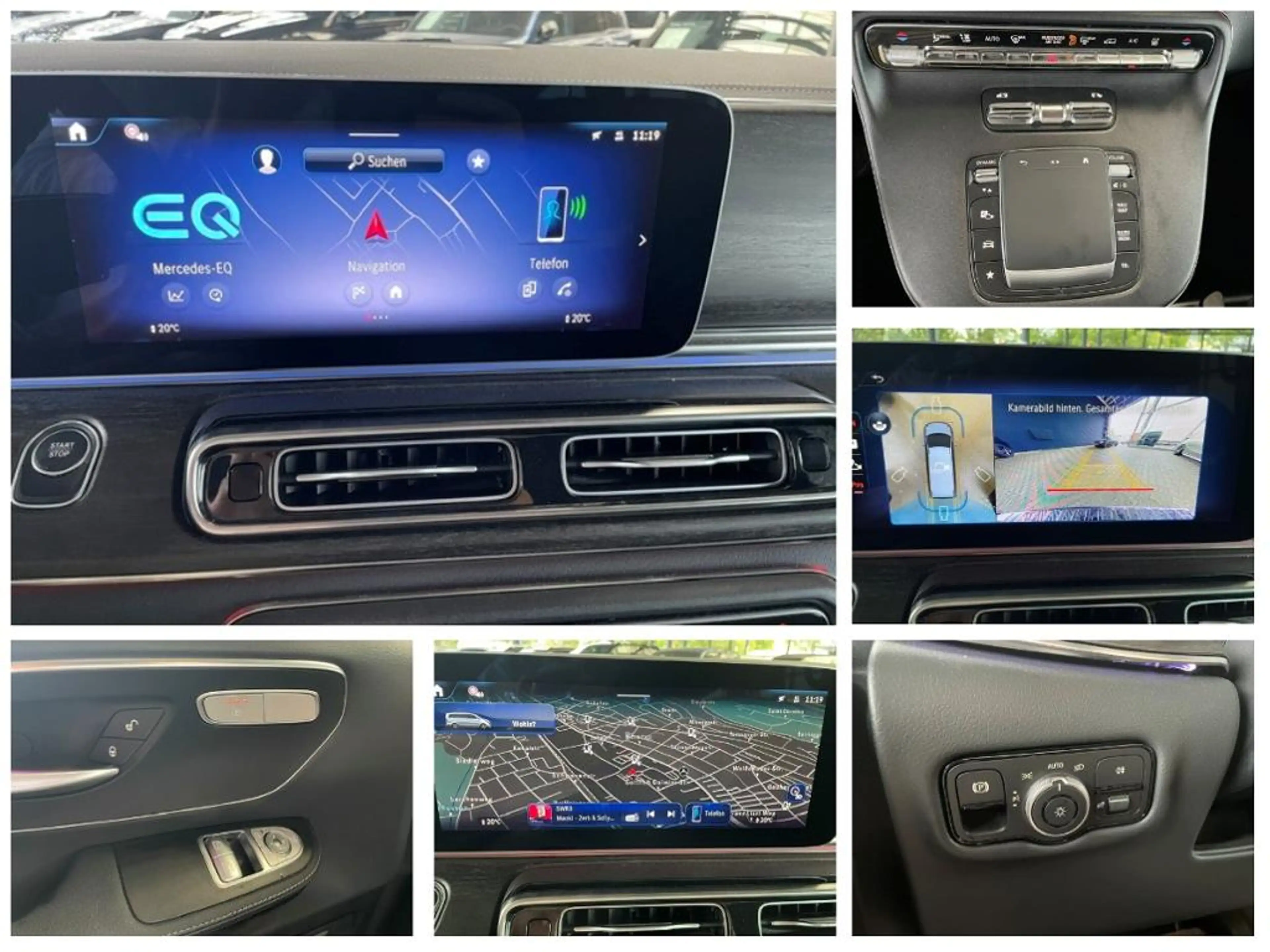 Mercedes-Benz EQV 300 EXTRALANG/AMG/AIRMATIC/MBUX/360°/DISTRONIC/LEDER — photo 15