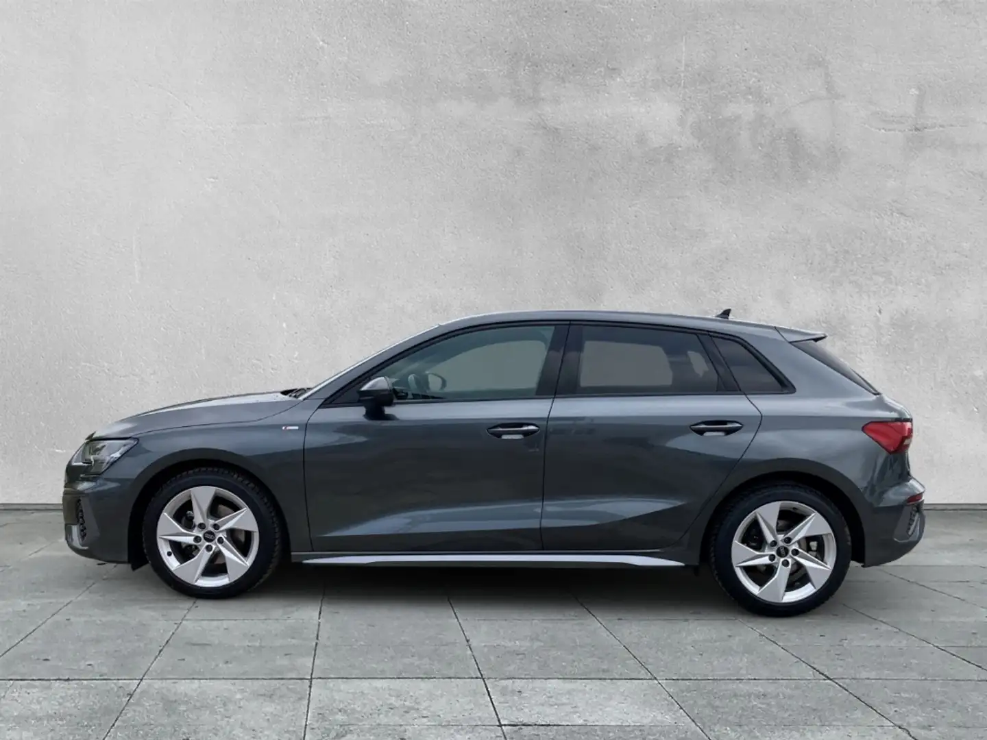 Audi A3 SPORTBACK 30 TFSI S-LINE S line LED+SHZ+NAVI+PDC+A Grau - 2