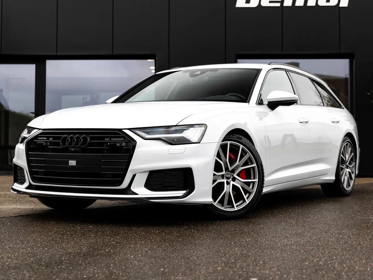 Audi A6 A6 Avant 55 TFSI e quattro S line Pearl white/B&O/ Blanc - 2