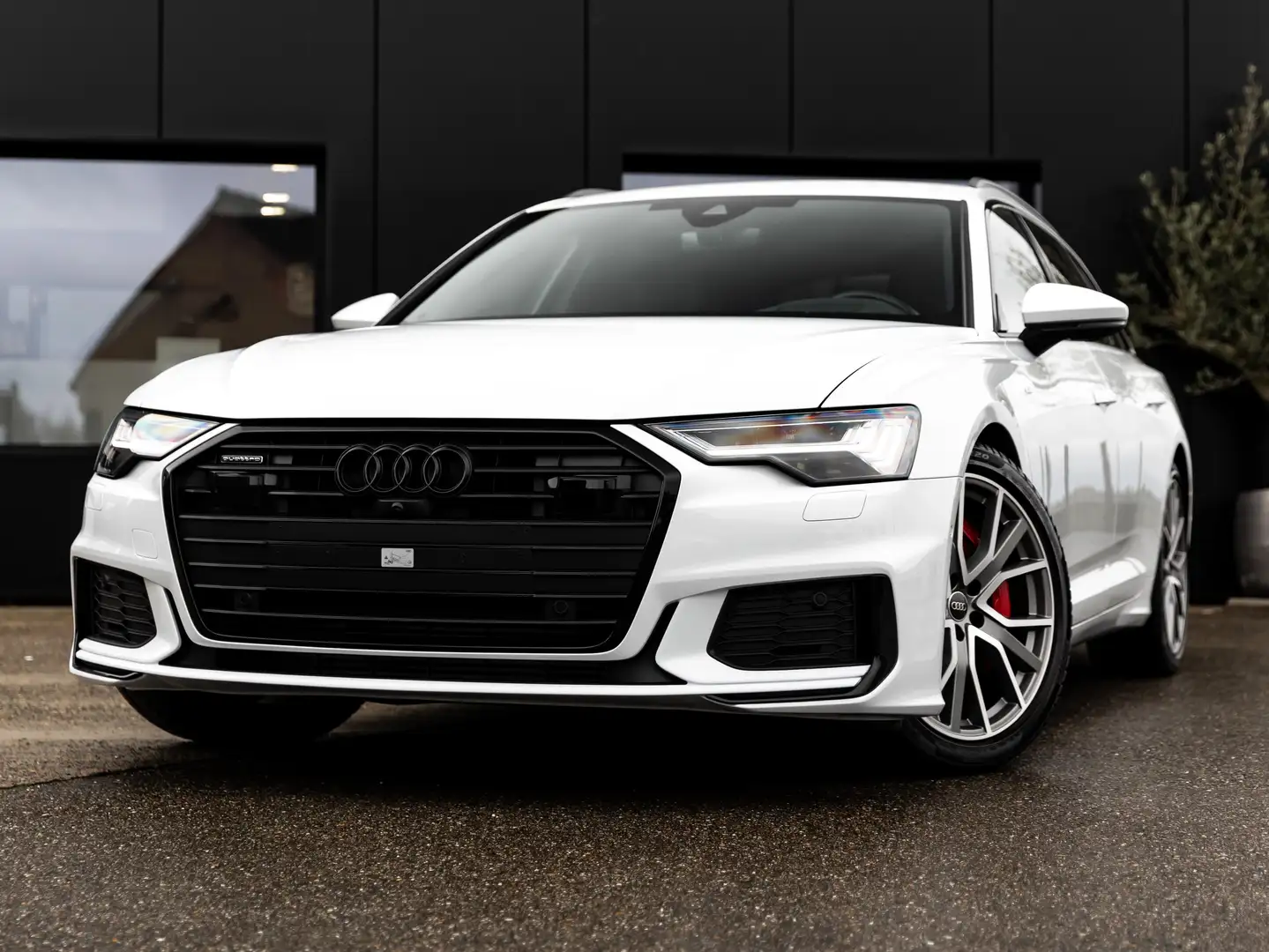 Audi A6 A6 Avant 55 TFSI e quattro S line Pearl white/B&O/ Blanc - 1