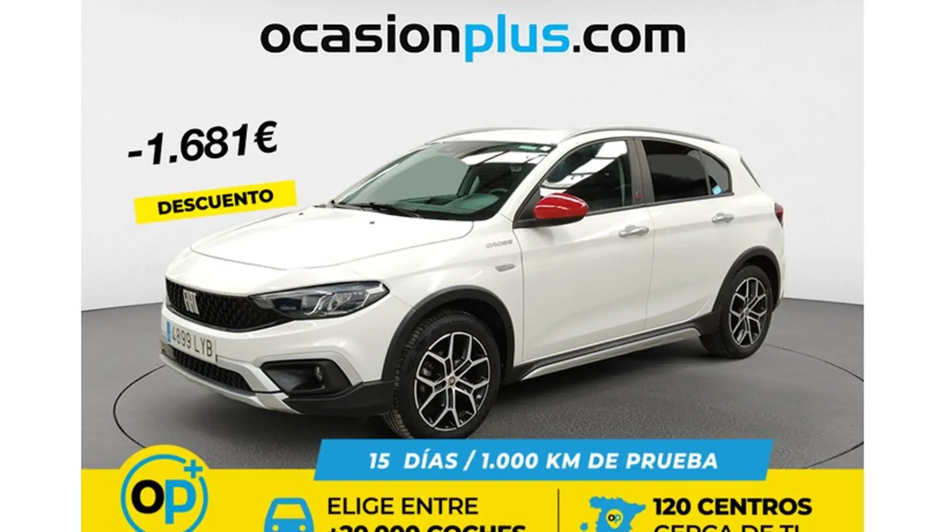 Fiat Tipo 1.5 Hybrid Red DCT Blanc - 1