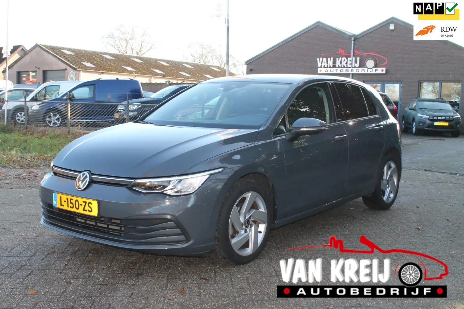 Volkswagen Golf 1.0 TSI Life, Navi, Clima, Cruise, Stoelverw. Gris - 1