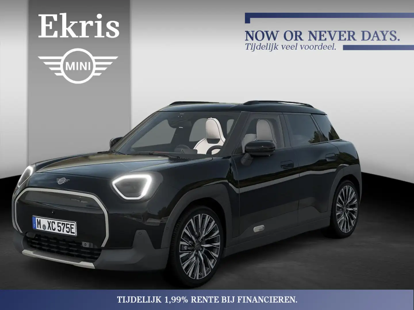 MINI Aceman E Pakket L + Favoured Trim | Actie Noir - 1