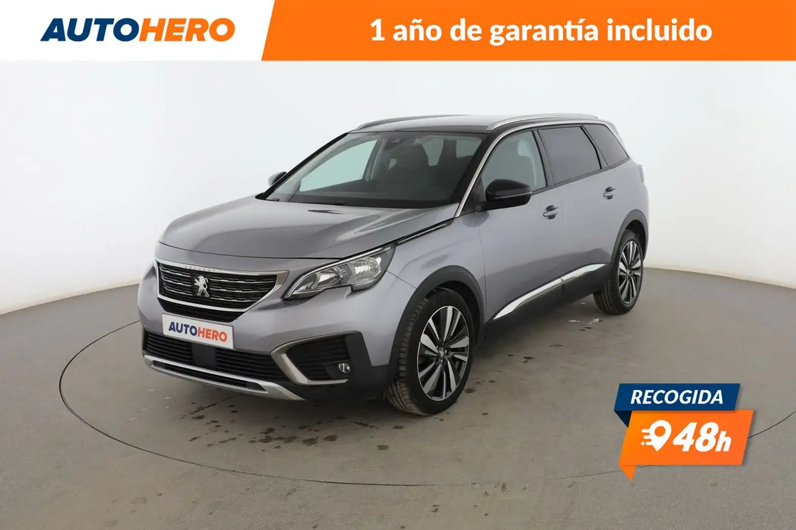 Peugeot 5008 1.2 PureTech S&S Allure 7 pl. 130 Gris - 1