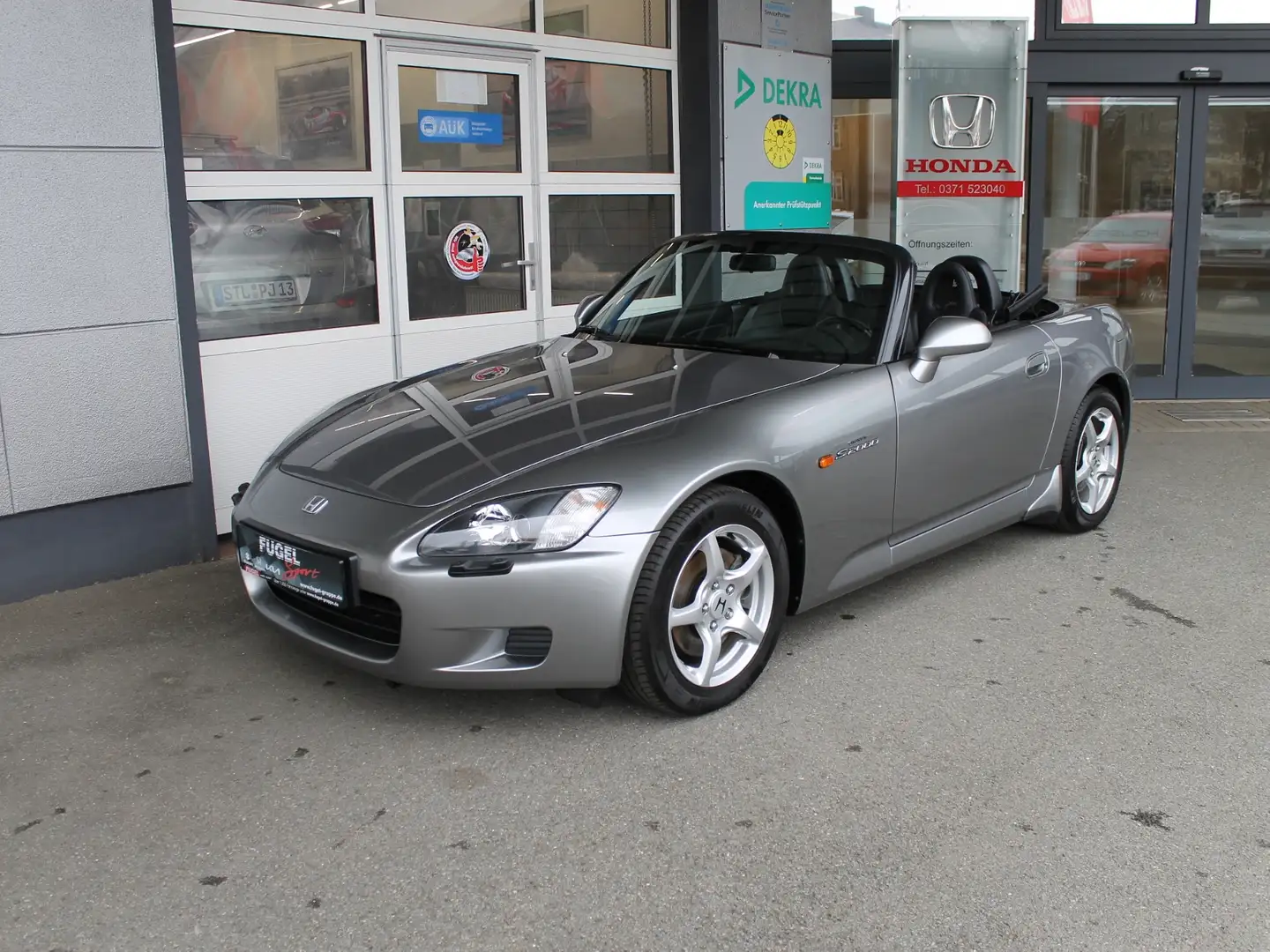 Honda S 2000 2.0i-VTEC Cabrio Xen.|2.Hd.|Org. 30.210 KM Srebrny - 2