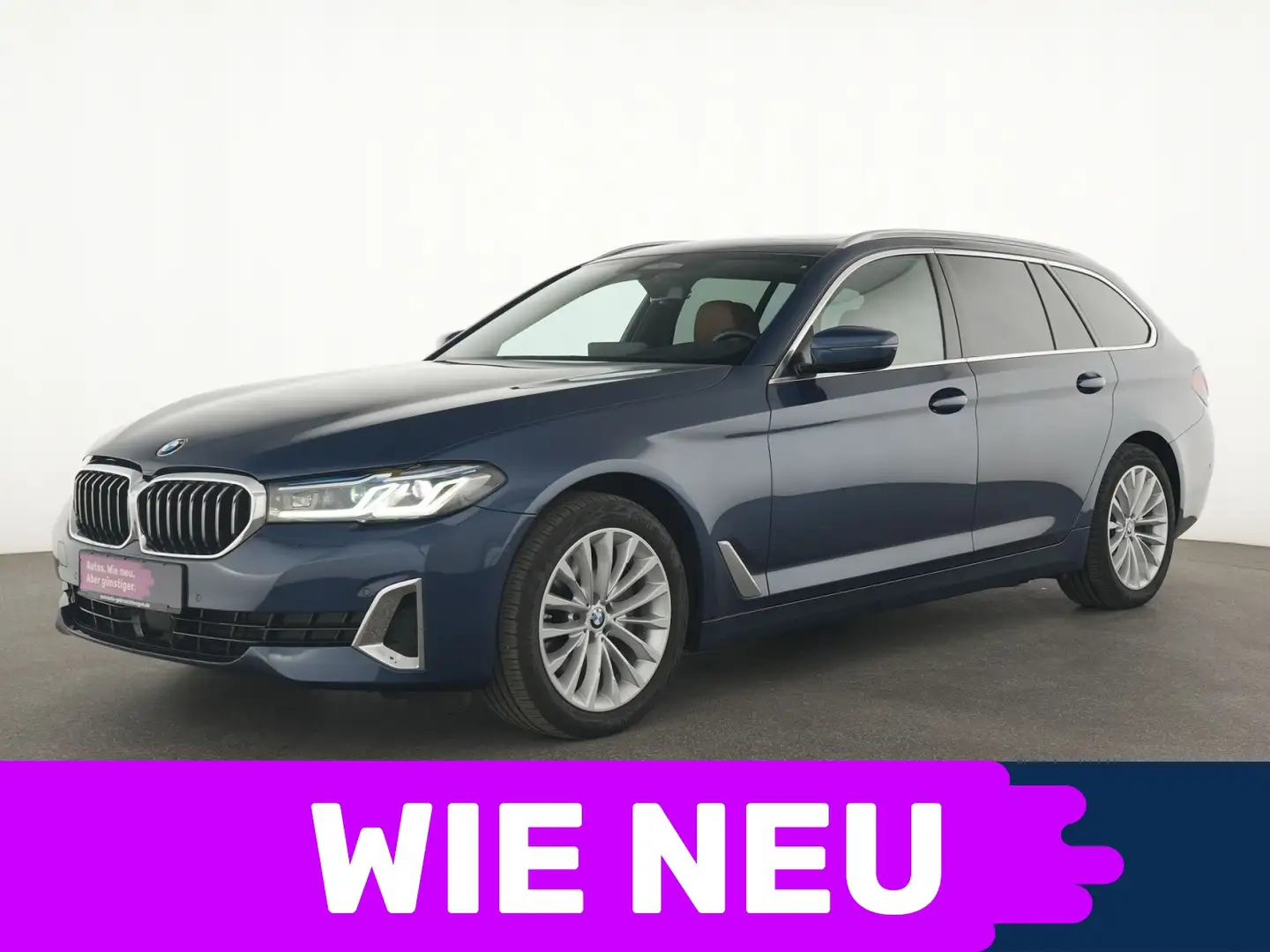 BMW 520 i Luxury Line Harman|Navi|HeadUp|Kamera|LED Blau - 1