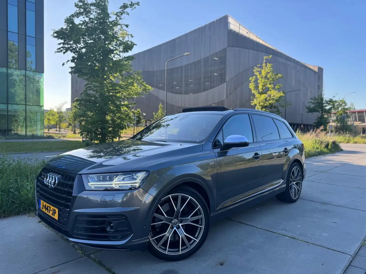 Audi SQ7 4.0 TDI q. PL+ Grijs - 1