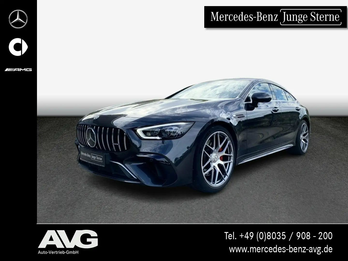 Mercedes-Benz AMG GT Mercedes-AMG GT 63 MBUX|MBEAM|DIST|BURM|21" AHK Grau - 1