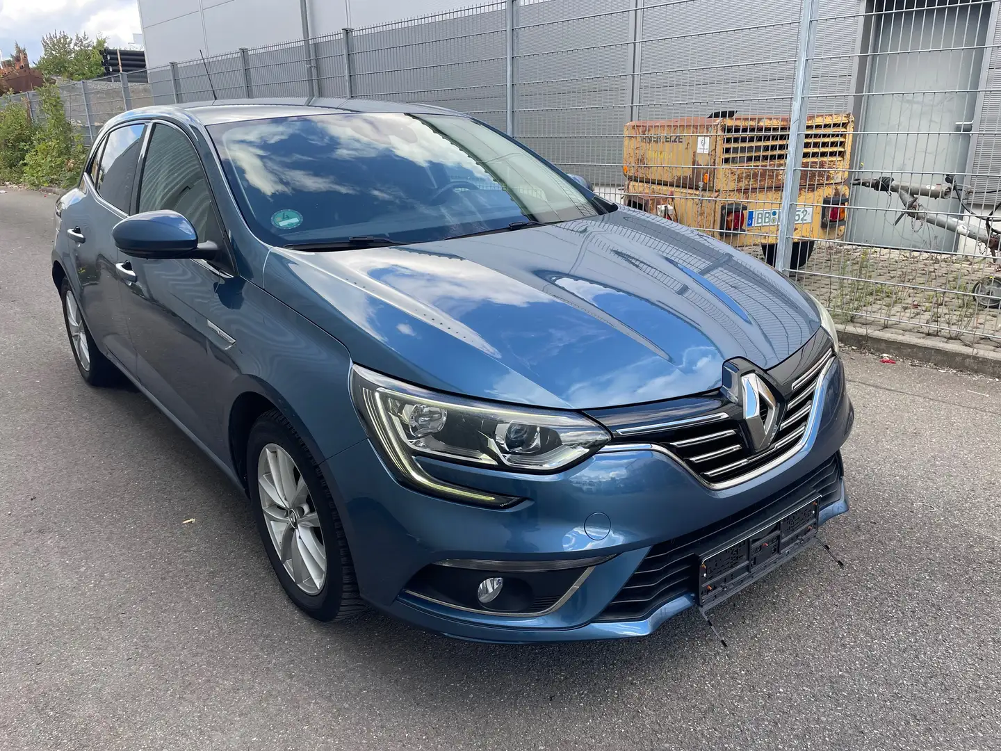 Renault Megane Intens Klima/Automatik/Navi Blau - 2