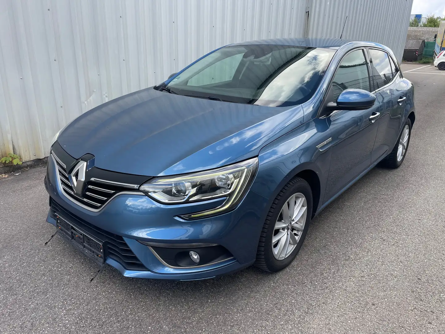 Renault Megane Intens Klima/Automatik/Navi Blau - 1