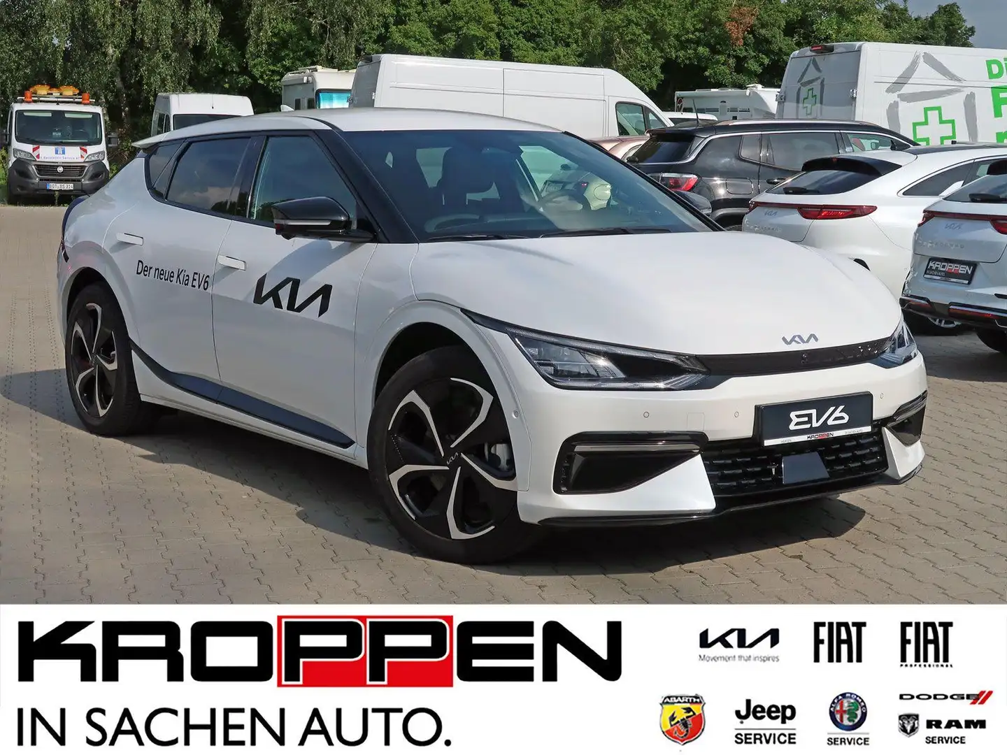Kia EV6 GT-Line 77.4 RWD GTL WP ASS+ SND DES Weiß - 2