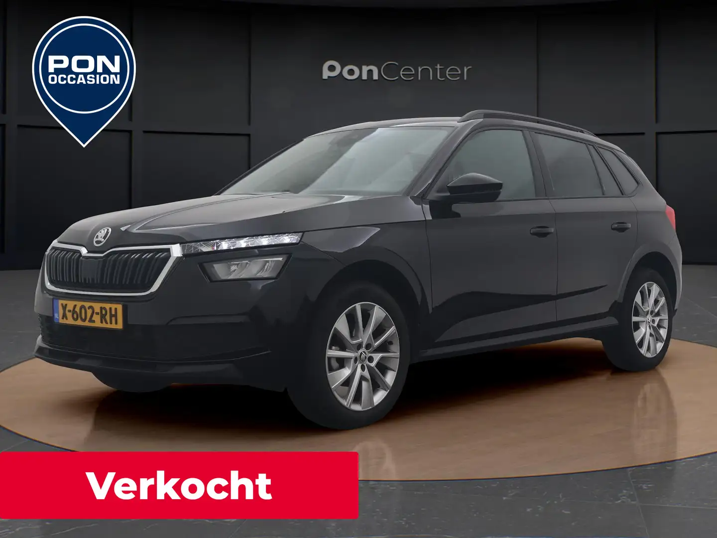 Skoda Kamiq 1.0 TSI Sport Business | NIEUW BINNEN | App Connec Zwart - 1