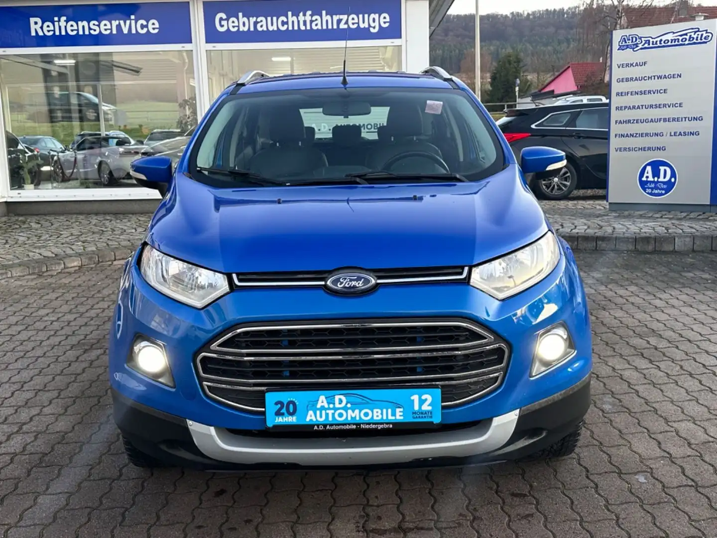 Ford EcoSport Titanium Blau - 2